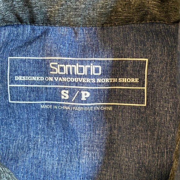Sombrio Colorblock Blue Performance Riding Cycling Button Up Shore Shirt Men's S - Picture 4 of 10